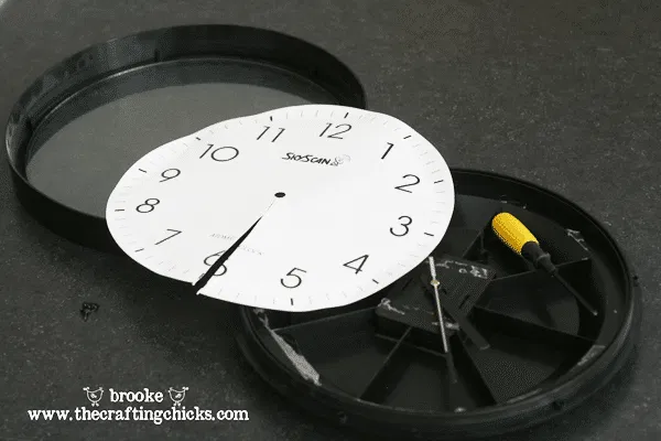 Design Your Own Clock - The Crafting Chicks