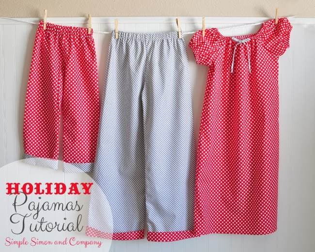 Christmas Pajamas Archives - The Crafting Chicks
