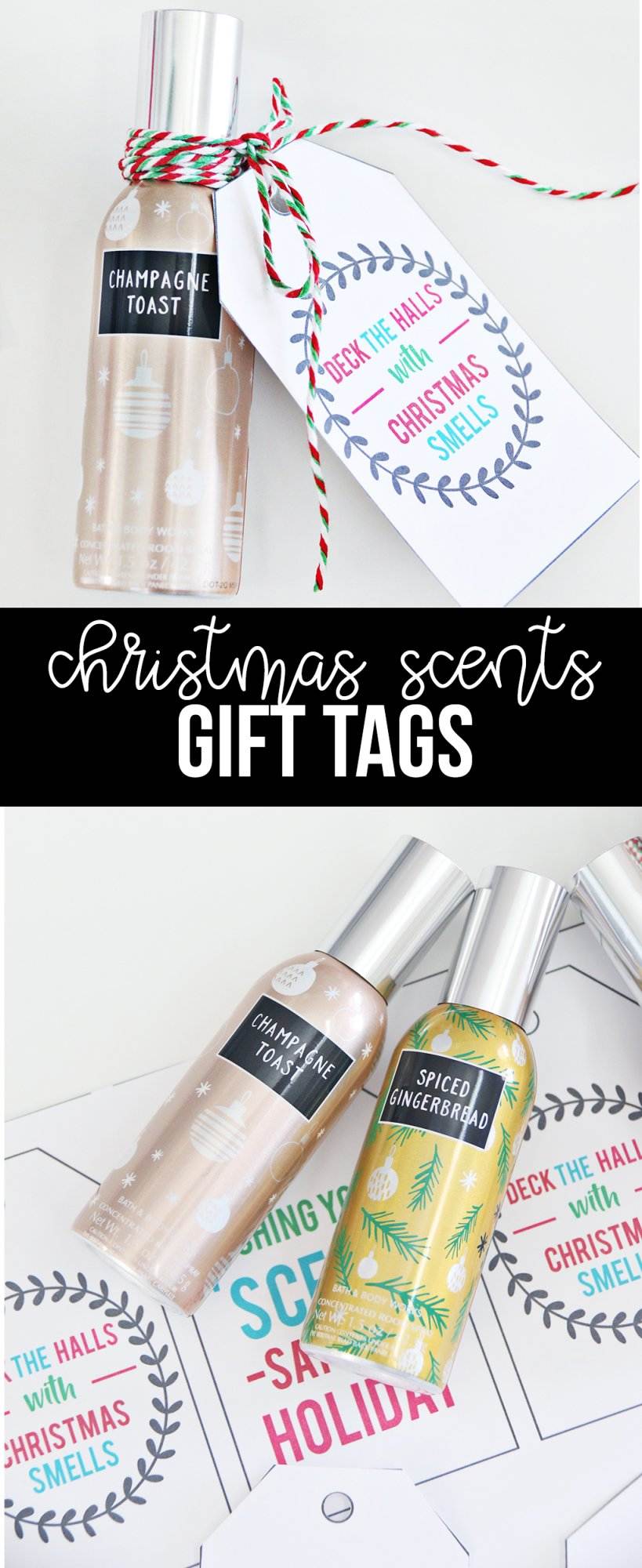 Peppermint Gift Tag Printable - Perfect for Christmas Gifts - The ...