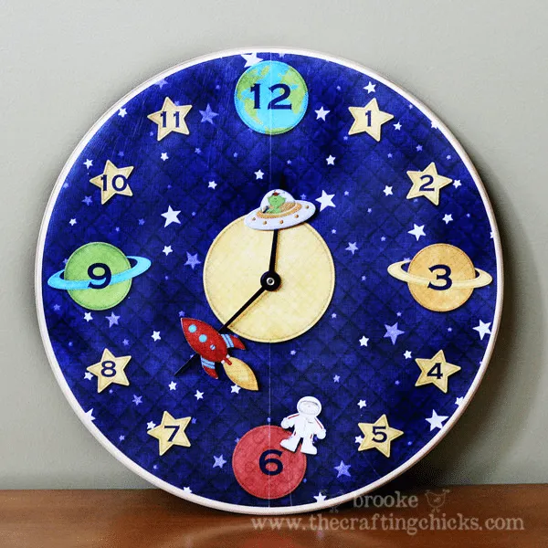 Design Your Own Clock - The Crafting Chicks