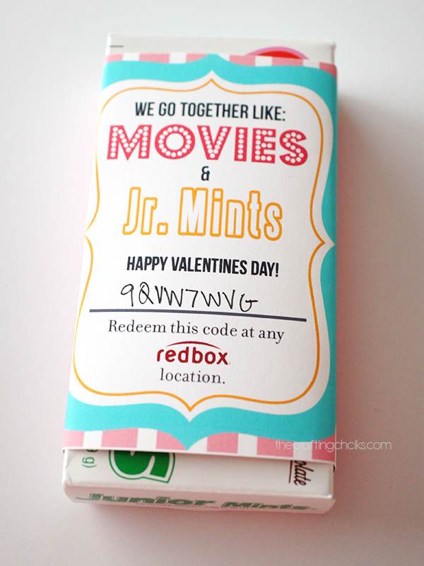 Valentine Redbox Wrappers - The Crafting Chicks